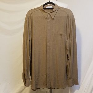 Final ZANELLA Long Sleeve Rayon Shirt, Large